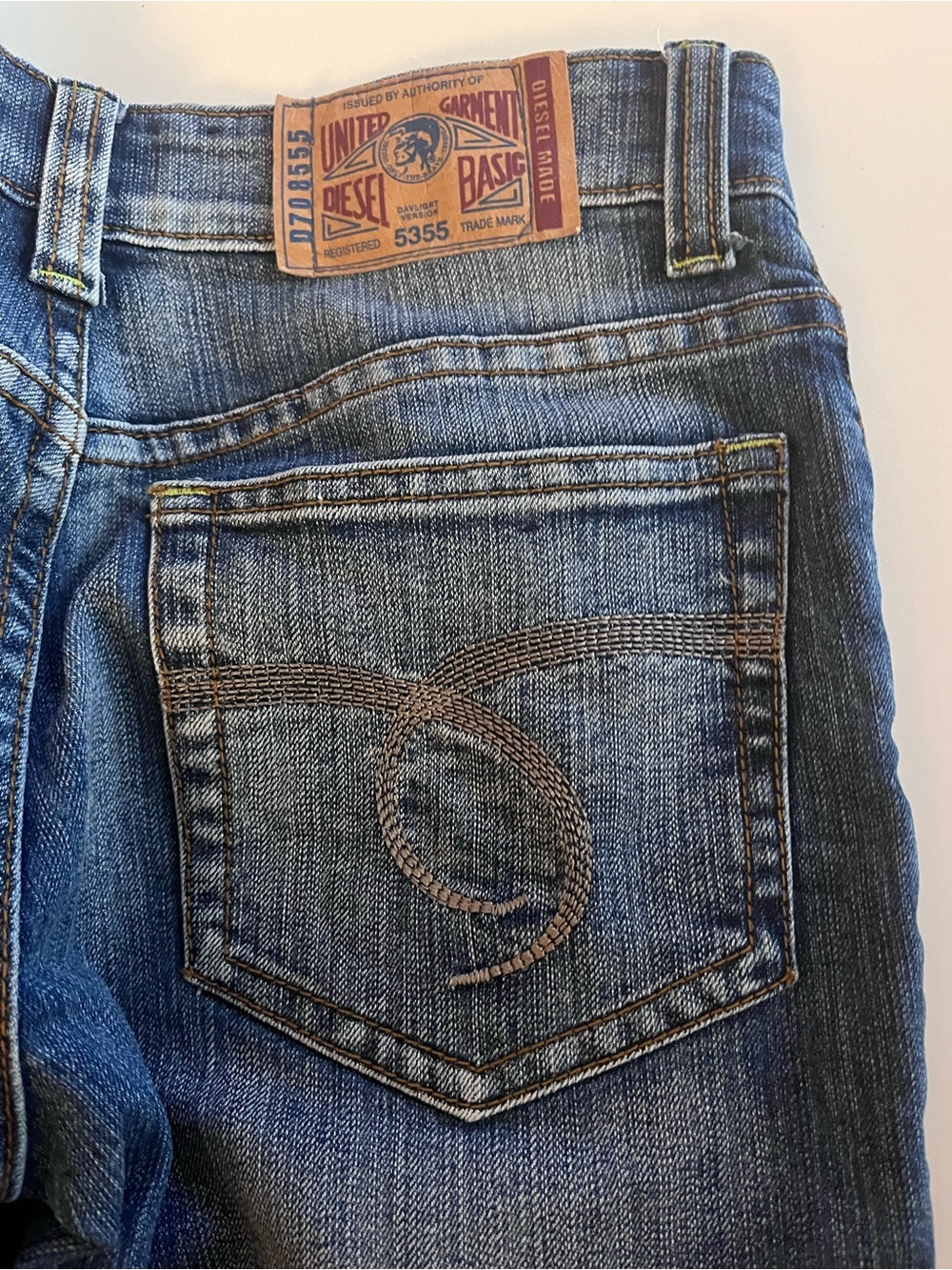 Diesel Women's stone wash Boot Cut Jeans size 26 low rise